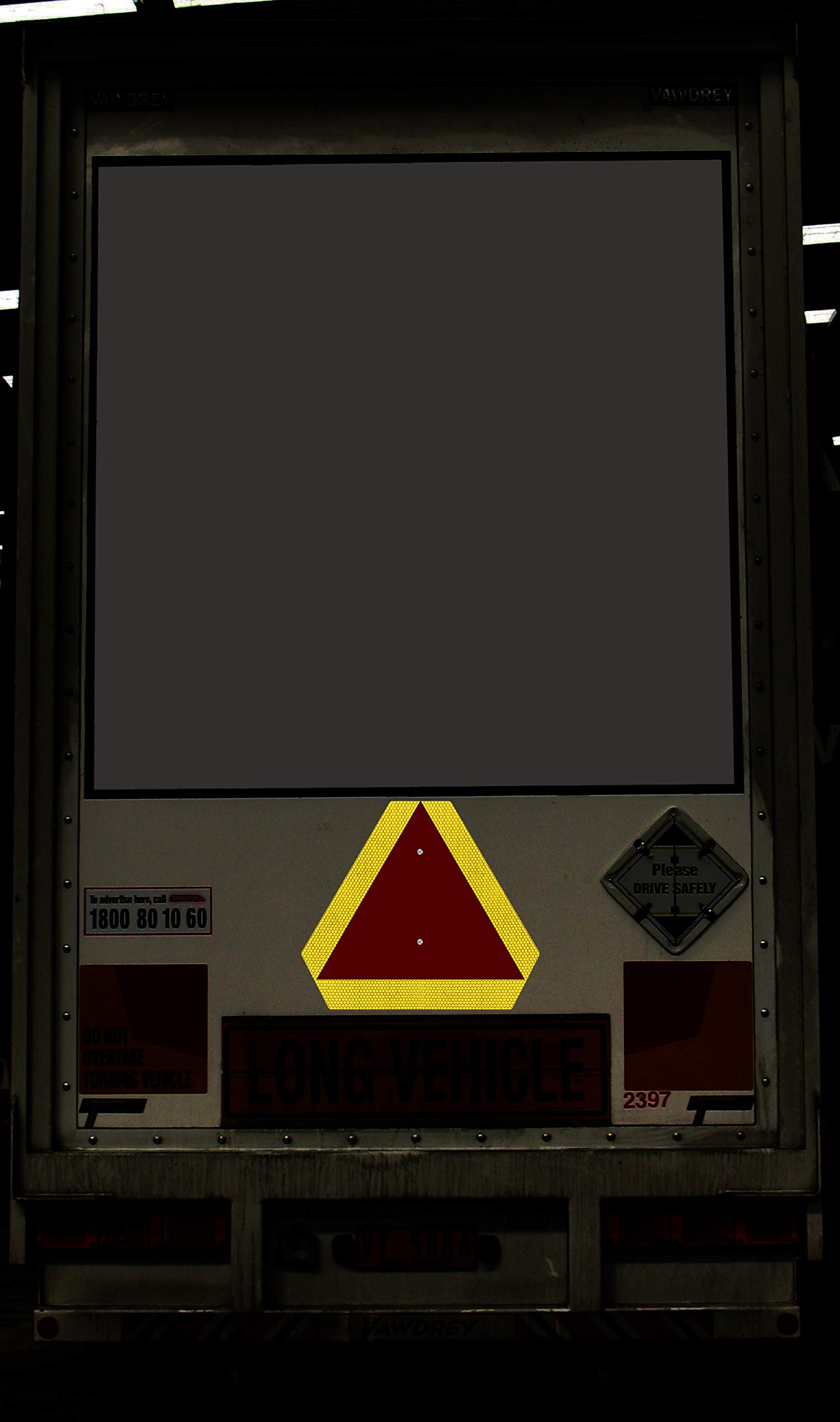 Rust-Free Aluminium SMV Sign 14x16