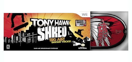 TONY HAWK SHRED EXCLUSIVE BIRDHOUSE SKATEBOARD for Wii - Toys R Us Limited Edition - Perfect for Gaming Enthusiasts & Skateboard Fans