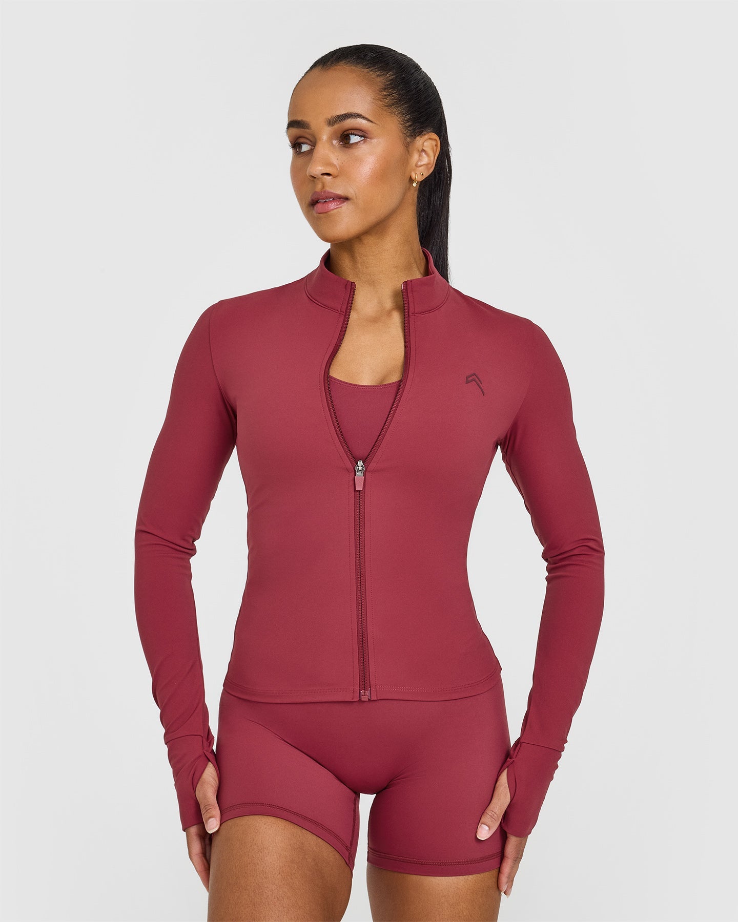 Burnt Cherry Unified Jacket - Lightweight Waterproof Windbreaker for Outdoor Hiking & Travel