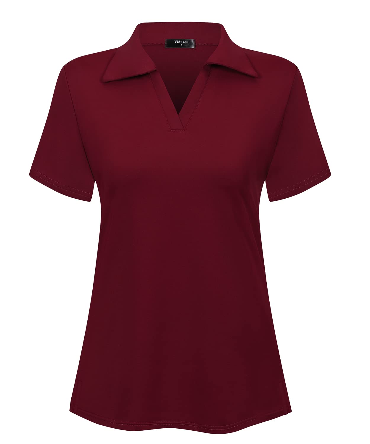 Women's Breathable Short Sleeve Golf Polo Shirts - Moisture Wicking Tennis & Workout Tops - Comfortable Athletic T-Shirts for Golf, Tennis, Gym & Casual Wear