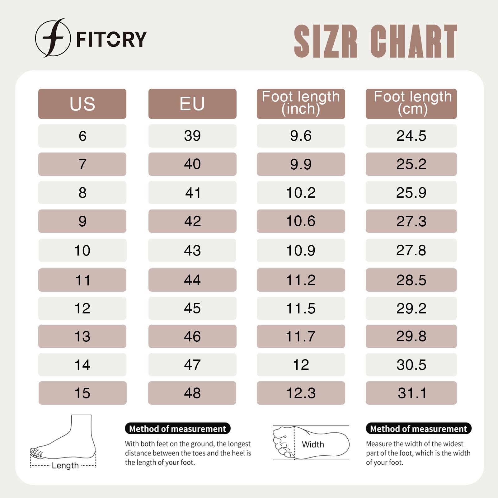 FITORY Men's Flip Flops - Comfortable Thong Sandals for Beach, Pool & Summer Wear - Sizes 6-15 - Lightweight Casual Slippers for Walking, Travel & Outdoor Activities
