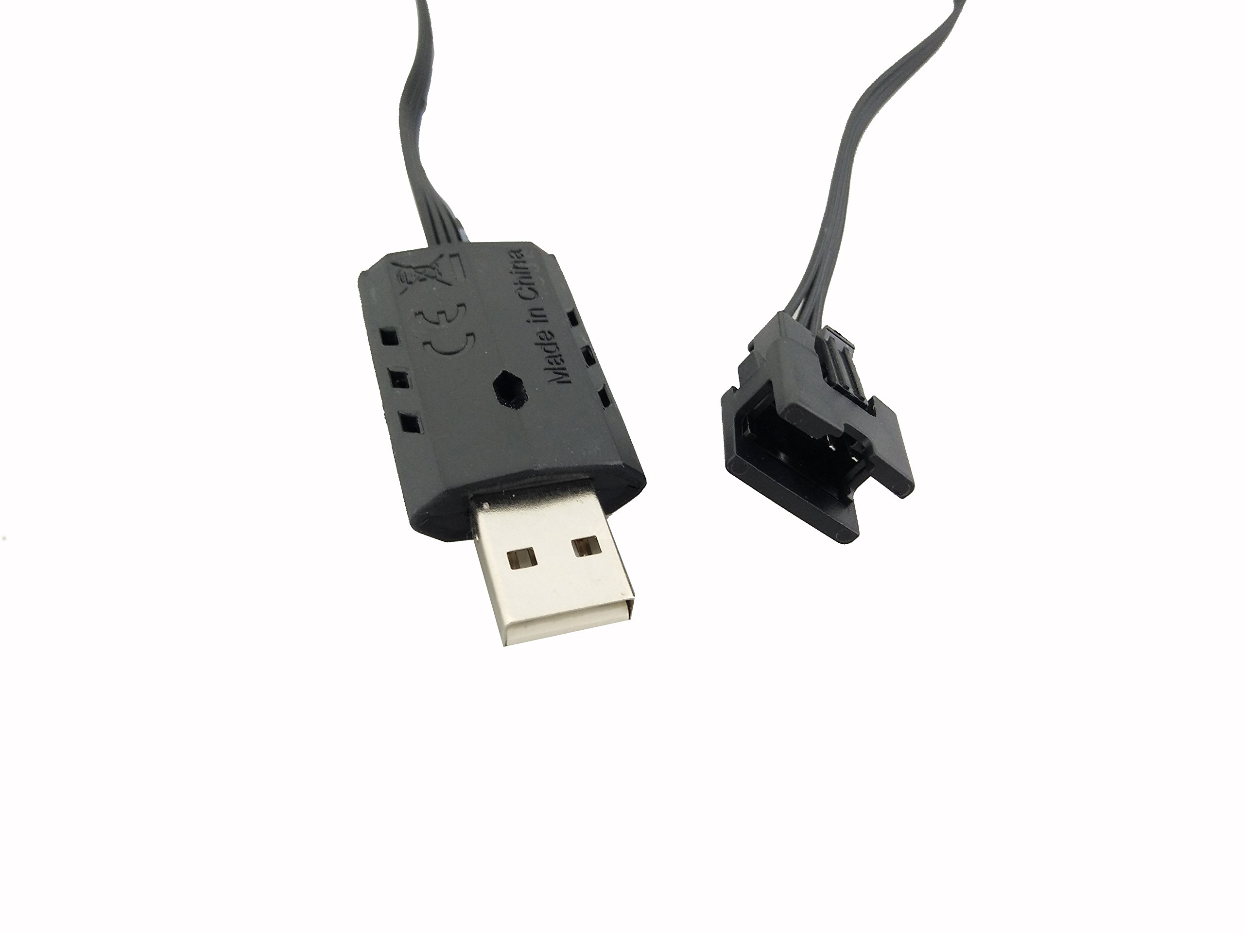 Fytoo Replacement Lithium Battery and USB Charging Cable for UDI001 UDI008 RC Drones - Perfect for Remote Control Ship Accessories and Drone Maintenance