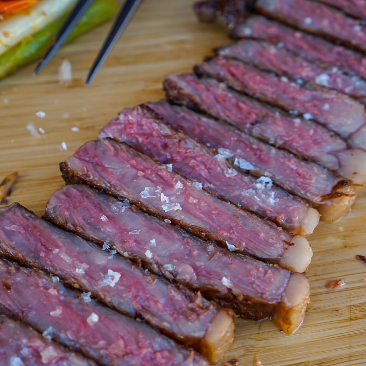 Premium A5 Wagyu New York Strip Steak - 2 Pack (16oz Each) 100% Japanese A5 Wagyu Beef from Kagoshima Japan - Perfect for Gourmet Grilling, Special Occasions & Luxury Dining Experiences