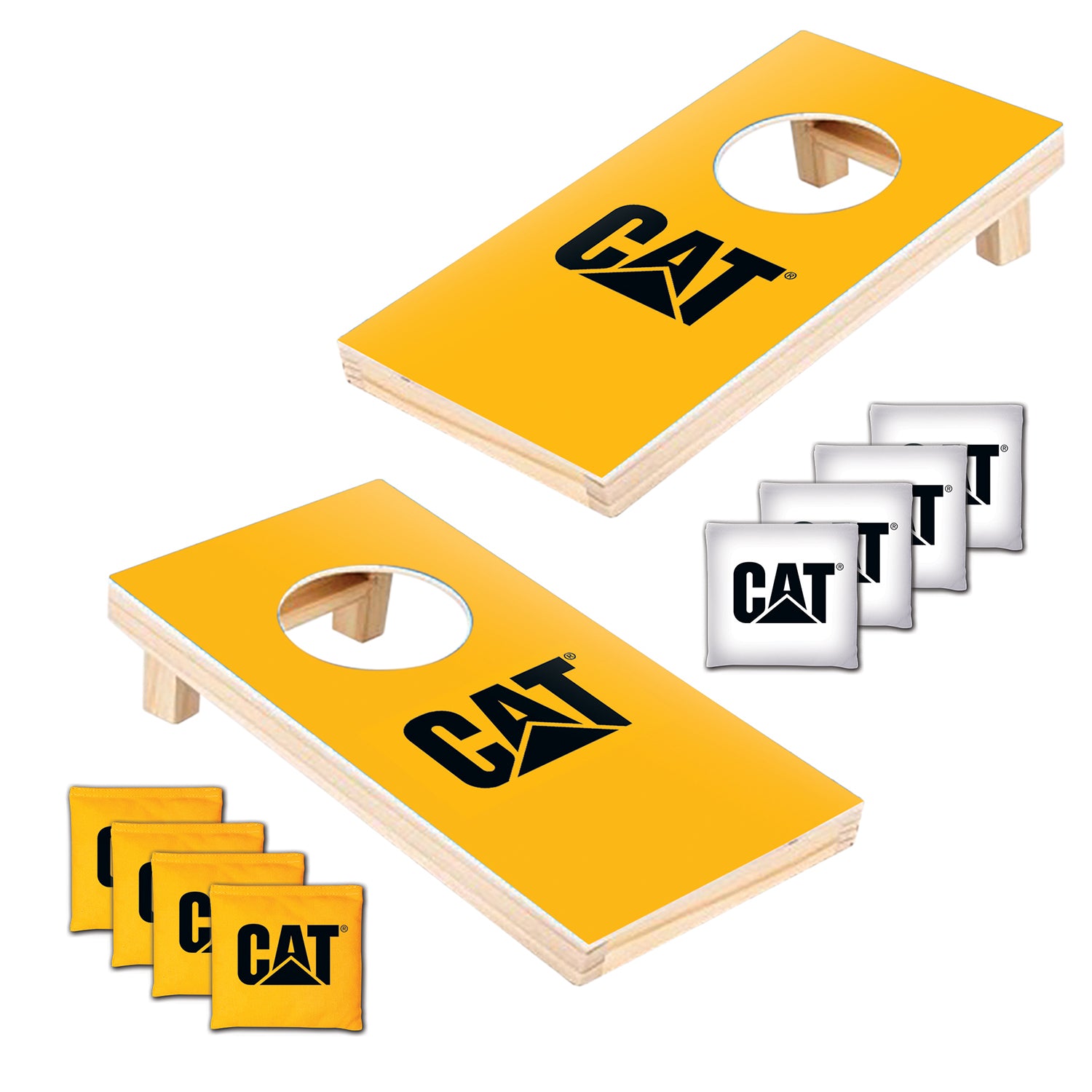 Premium Caterpillar Tabletop Cornhole Game Set - Portable Indoor/Outdoor Fun for Parties, Tailgating & Family Gatherings