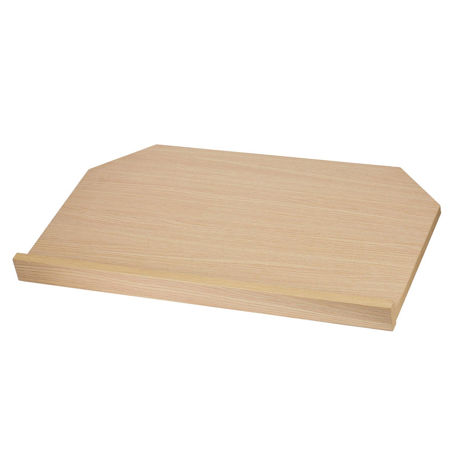 AdirOffice Foldable Tabletop Podium Lectern Speaker Stand - 27 x 16 x 19 Inches, Medium Oak Finish - Perfect for Presentations, Lectures, and Public Speaking Events
