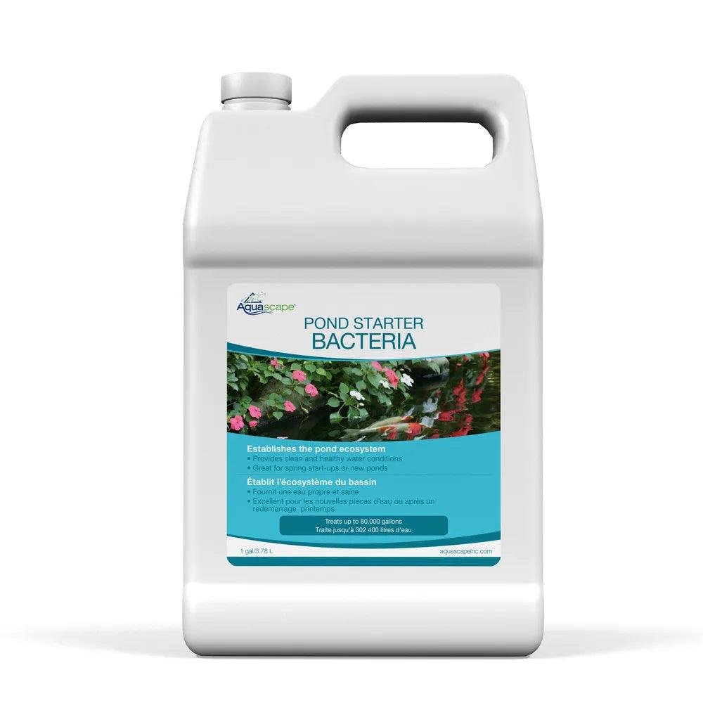 Premium Pond Starter Bacteria for Healthy Water - Beneficial Bacteria for Ponds, Lakes & Water Gardens - Promotes Clear Water & Fish Health - Ideal for New Ponds & Seasonal Maintenance