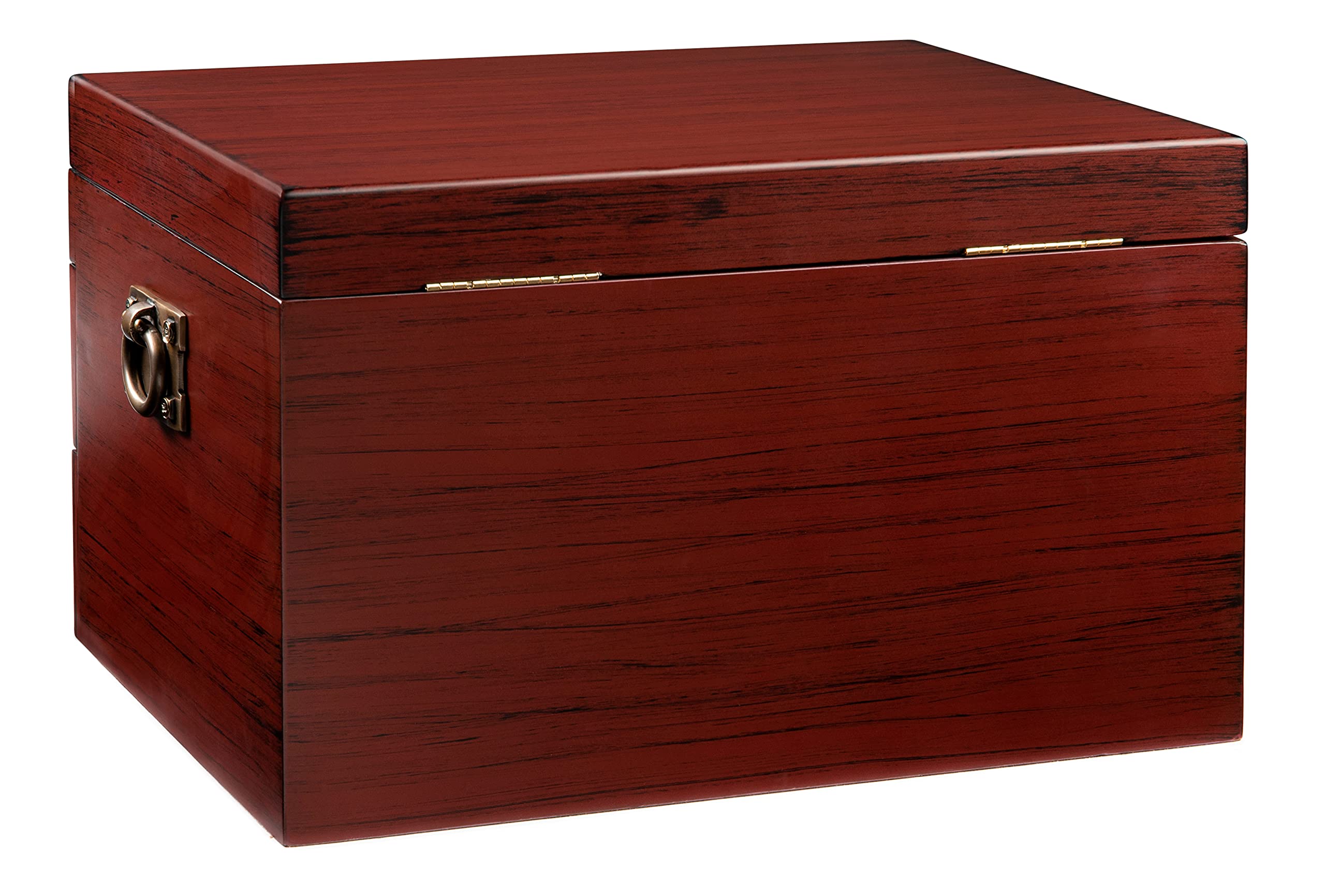 Royalty Art Fine Silverware Storage Box with Pull-Out Drawer - 15” x 11” Large Kitchen Organizer for Flatware, Utensils & Cutlery - Elegant Countertop Decor for Dining Room & Kitchen - Perfect for Hosting, Gifting & Home Organization