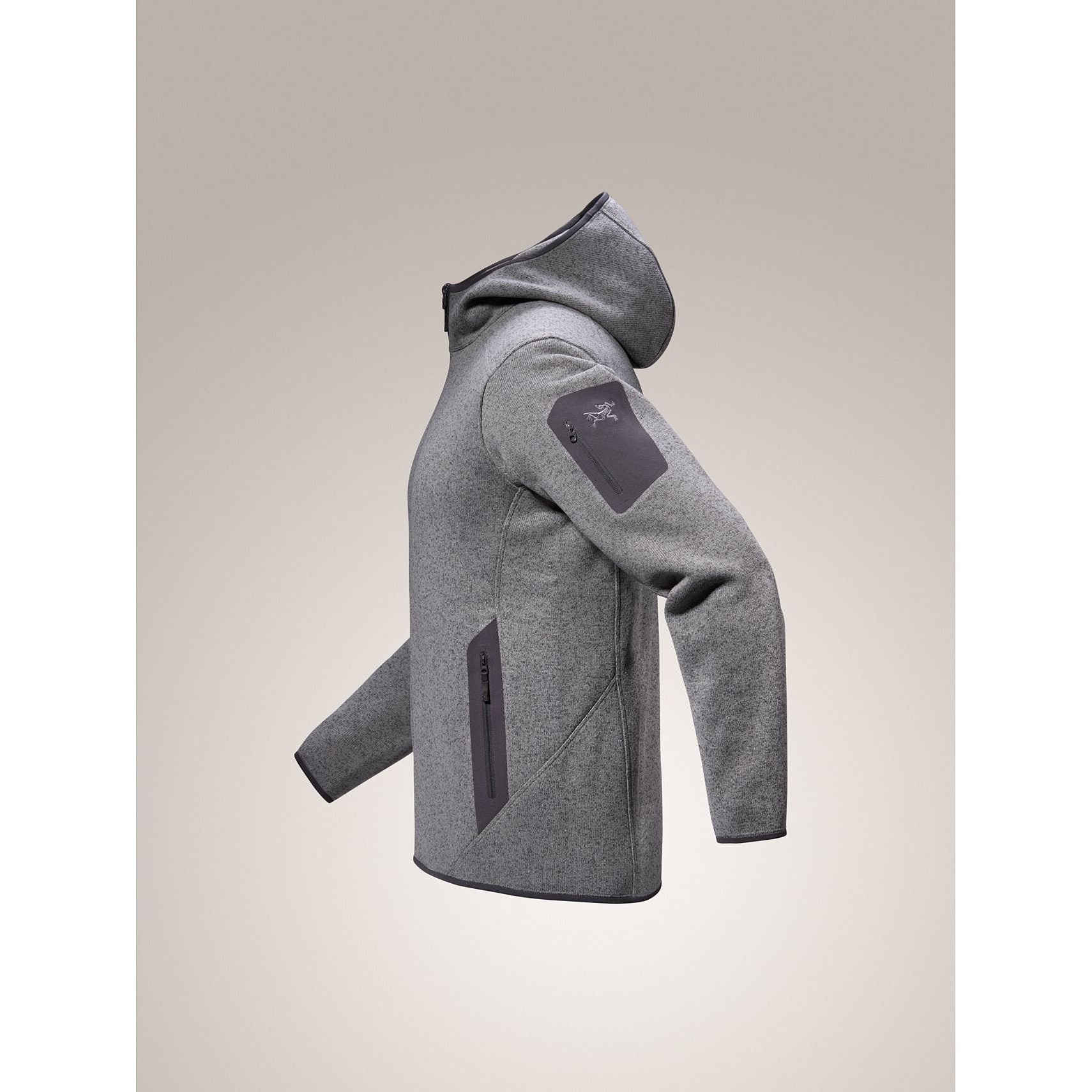 Arc'teryx Men's Covert Hoody - Lightweight Fleece Jacket for Hiking & Outdoor Activities | Water-Resistant & Breathable Midlayer for Camping, Travel & Casual Wear