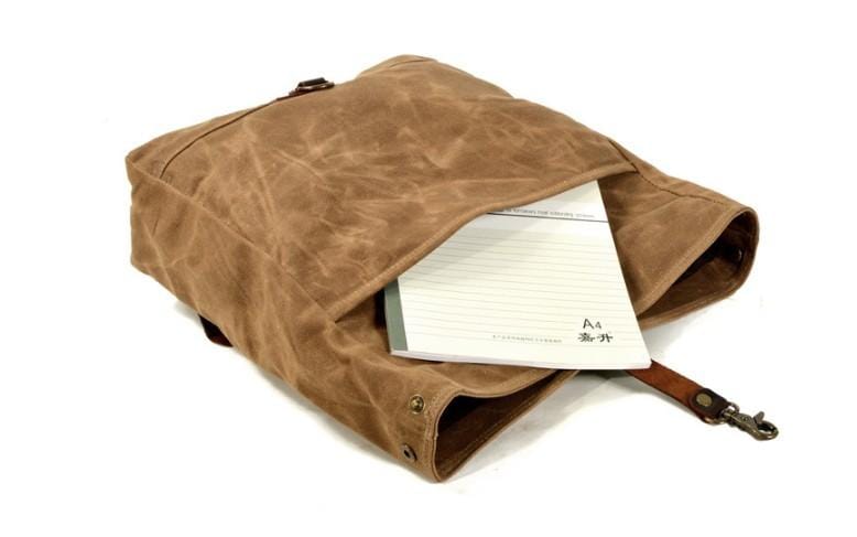Women's Canvas Crossbody Messenger Bag - Khaki, Green & Grey Colors | Stylish & Durable for Work, Travel & Everyday Use