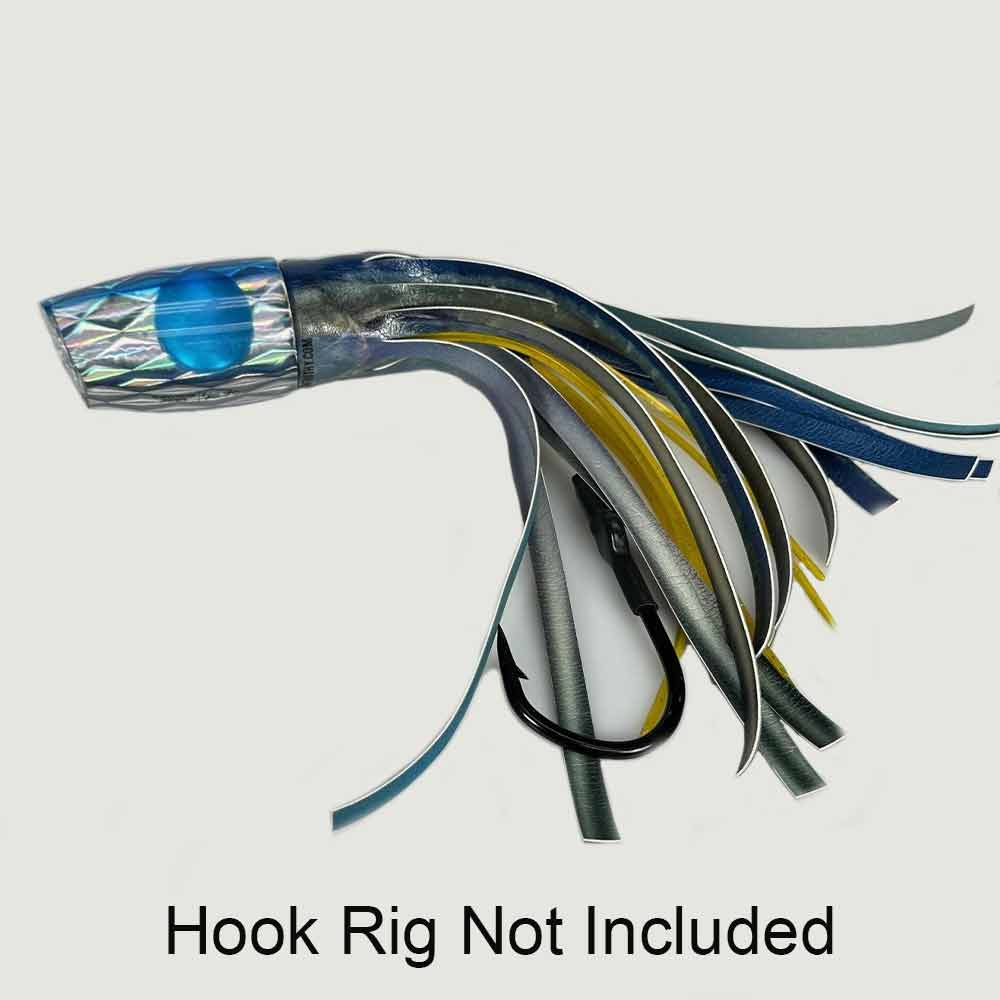 Blue Eyes Blue Skipjack XL Soucouyant A La Vive Fishing Lures - Saltwater & Freshwater Bass Fishing Bait for Trolling and Casting