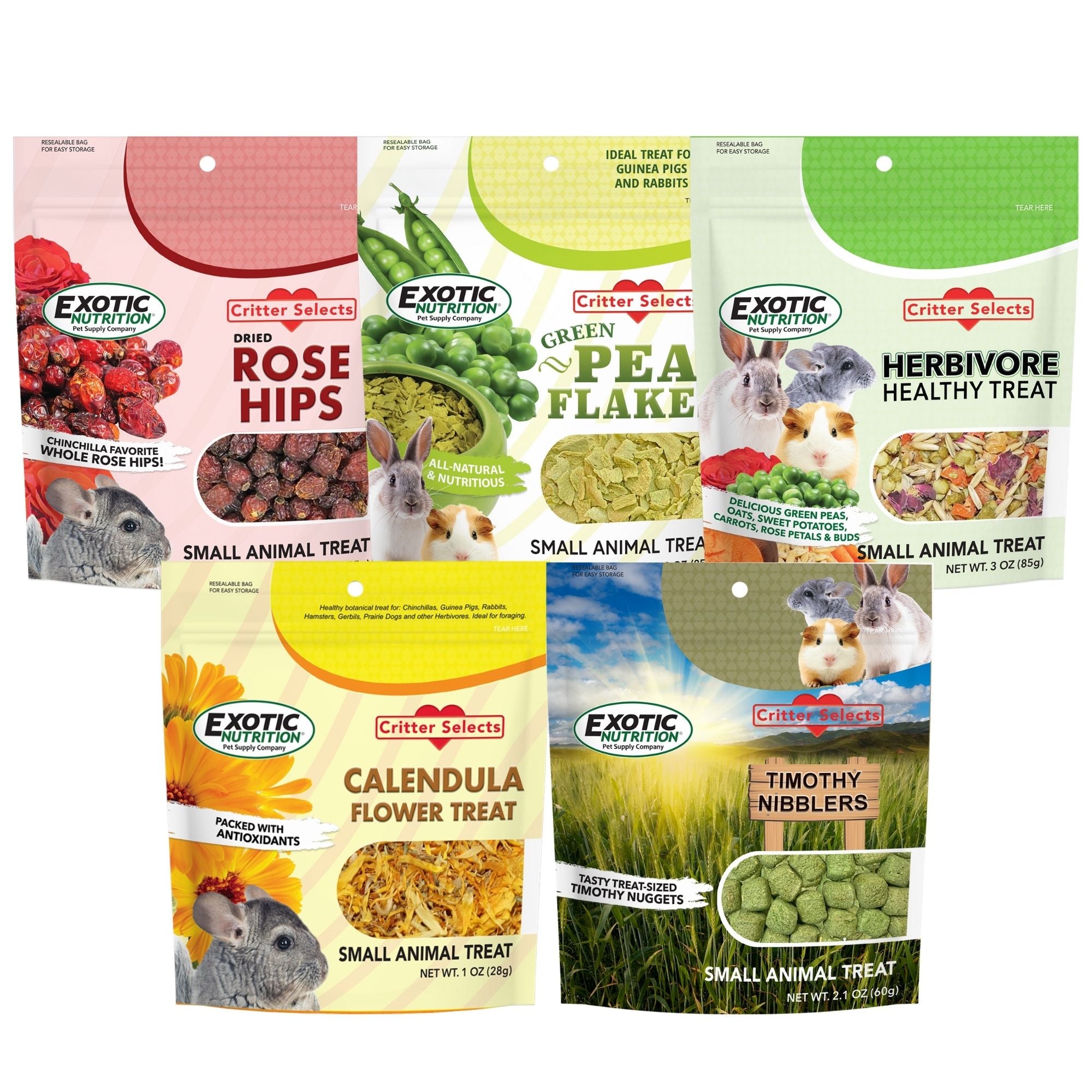 Premium Chinchilla Treat Sampler - Natural, Healthy Snacks for Small Pets - Perfect for Training, Bonding & Rewarding Your Furry Friend at Home or Travel