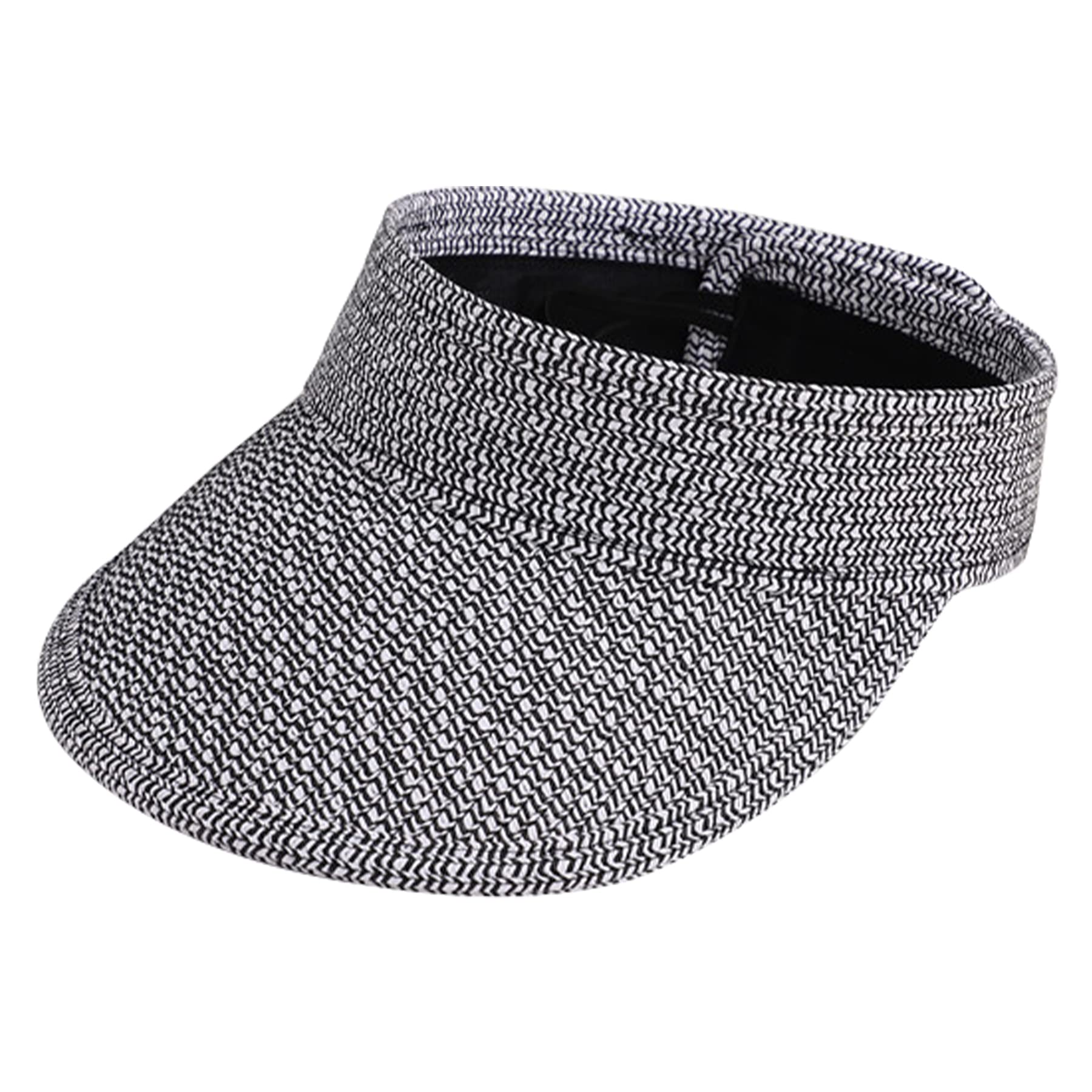 Zando Women's Straw Sun Hat - UPF 50+ UV Protection Wide Brim Packable Beach Hat for Summer, Gardening, Golf & Outdoor Activities