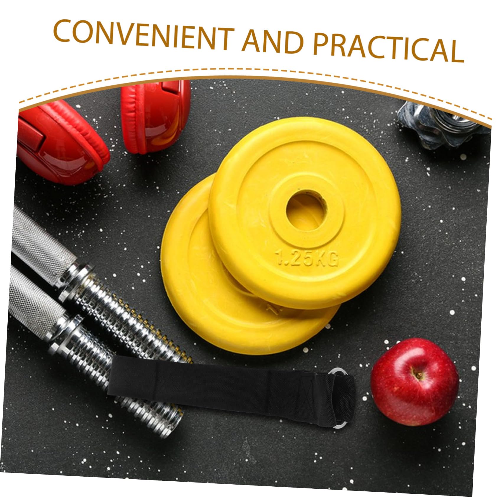 Premium Weight Lifting Belt for Men & Women - Heavy Duty Gym Belt for Powerlifting, CrossFit, Deadlifts & Squats - Adjustable Weight Plate Belt for Dumbbells & Barbells - Ideal for Home Gym & Professional Training