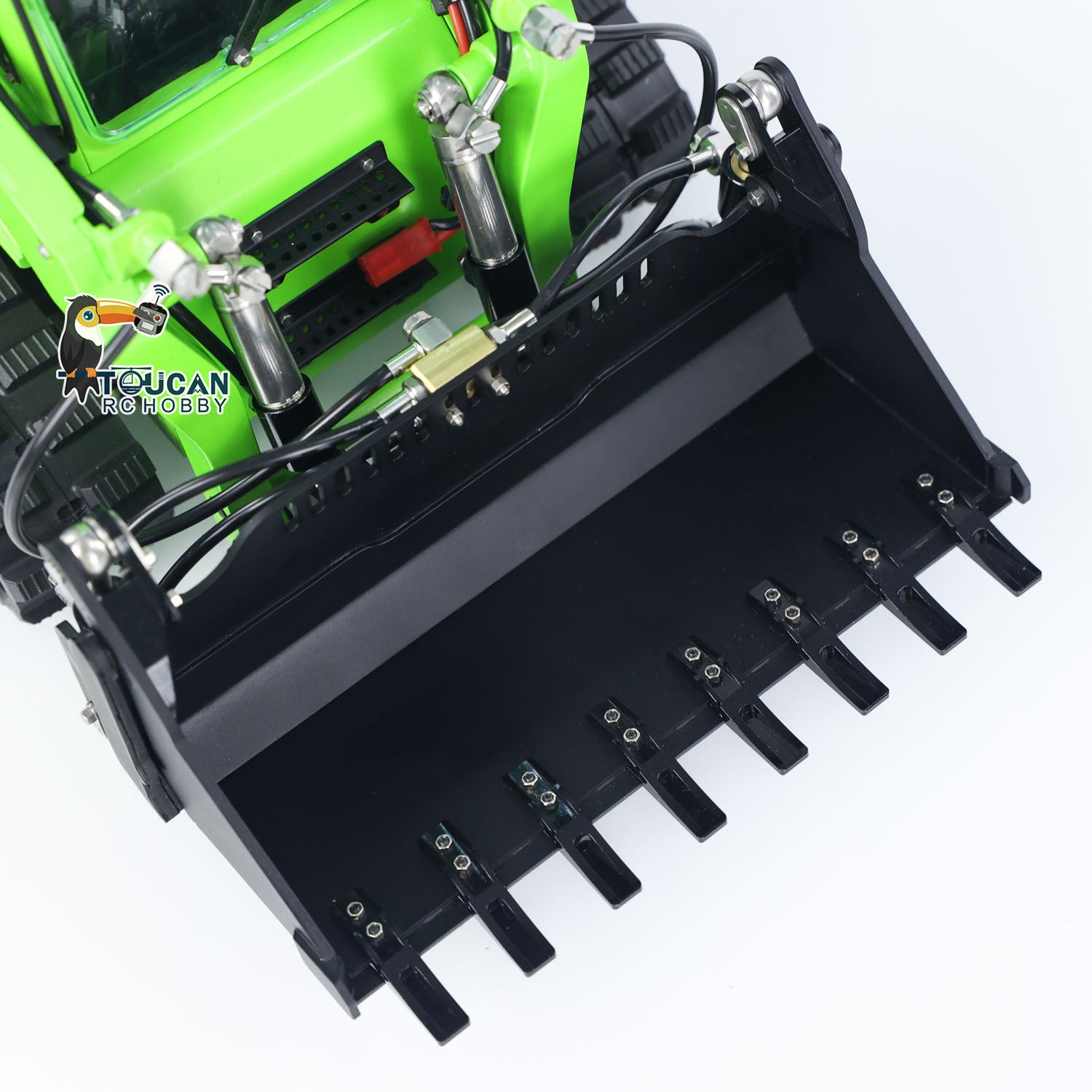 LESU 1/14 Scale LT5 RC Hydraulic Skid Steer Loader - 2.4GHz Remote Control Construction Vehicle with I6S Radio & RTR Battery - Perfect for Construction Simulation, Kids Play & RC Hobby Enthusiasts
