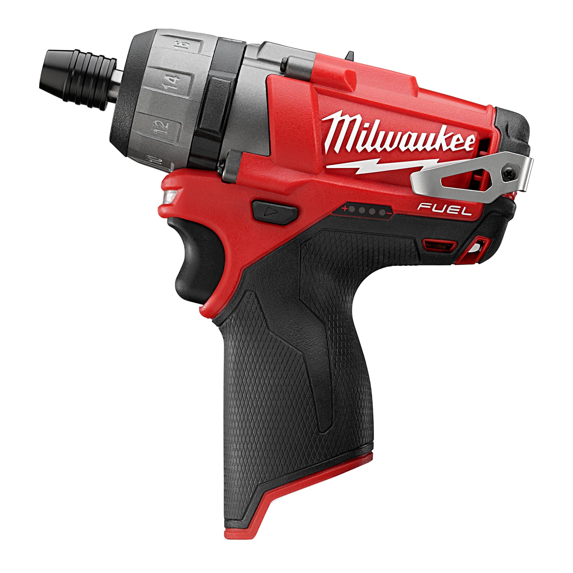 Milwaukee 12V Cordless Screwdriver with 1/4-Inch Hex Chuck - Compact Power Tool for DIY Projects & Home Repairs (Model 2402-20) - Perfect for Furniture Assembly, Cabinet Installation & Electrical Work
