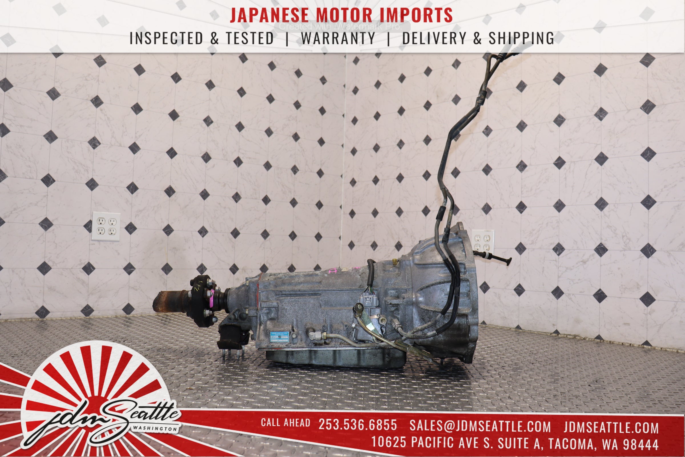 JDM 1UZ Automatic Transmission 1991-1997 - Compatible with Lexus LS400 GS400 SC400 1UZ-FE Non-VVTI - Perfect for Engine Swap & Performance Upgrades