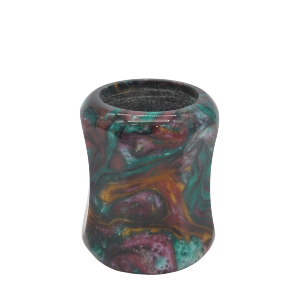 Premium Shavemac Dark Abalone Resin Handle #173 for 24mm & 26mm Shaving Brush Knots – Factory Second – Perfect for Wet Shaving & Barber Shop Grooming