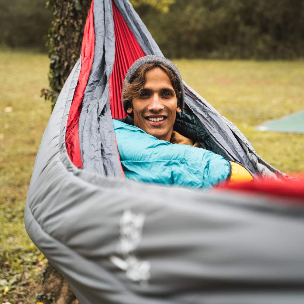 Wise Owl Outfitters Double Camping Hammock with Underquilt - Lightweight Portable Hammock Set for Outdoor Adventures, Camping, Hiking & Backpacking - Perfect for Backyard Relaxation and Wilderness Exploration