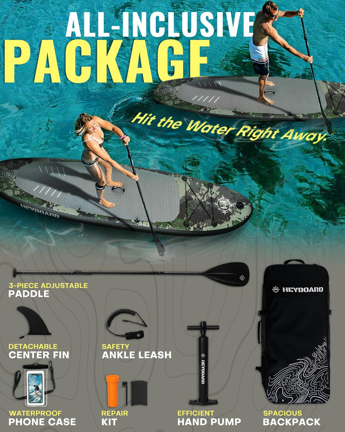 Premium HEYBOARD 10'6