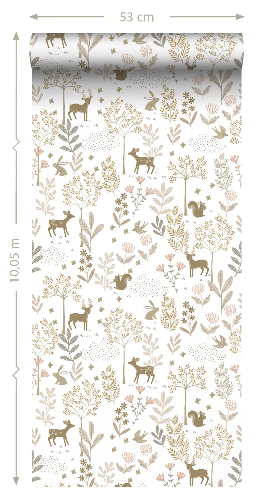 To The Moon and Back Forest Friends - Cute Animal Wall Art for Nursery & Kids Room Decor - Perfect for Baby Showers, Birthdays & Playrooms