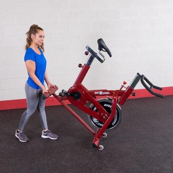 Best Fitness BFSB5R Indoor Cycling Bike - Stationary Exercise Bike for Home Workouts, Cardio Training & Weight Loss - Perfect for Home Gym, Apartment & Small Spaces