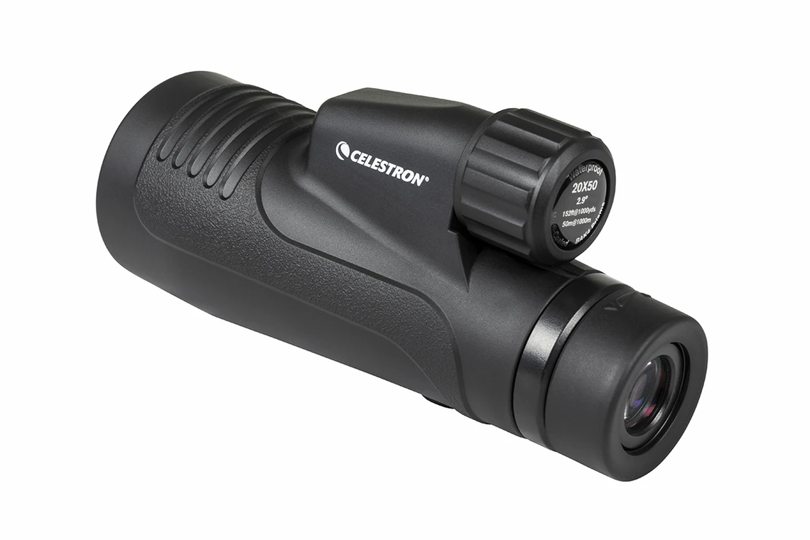 20x50mm Outland X Monocular Telescope with Tripod & Smartphone Adapter - Compact High Power Zoom for Bird Watching, Hunting, Hiking & Outdoor Adventures (72372)