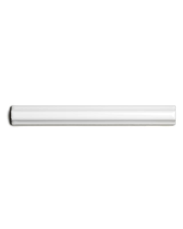 Kakel Victoria Symmetrical Decor Strip 1.7 x 15 cm White - Perfect for Bathroom & Kitchen Tile Edging and Wall Decor