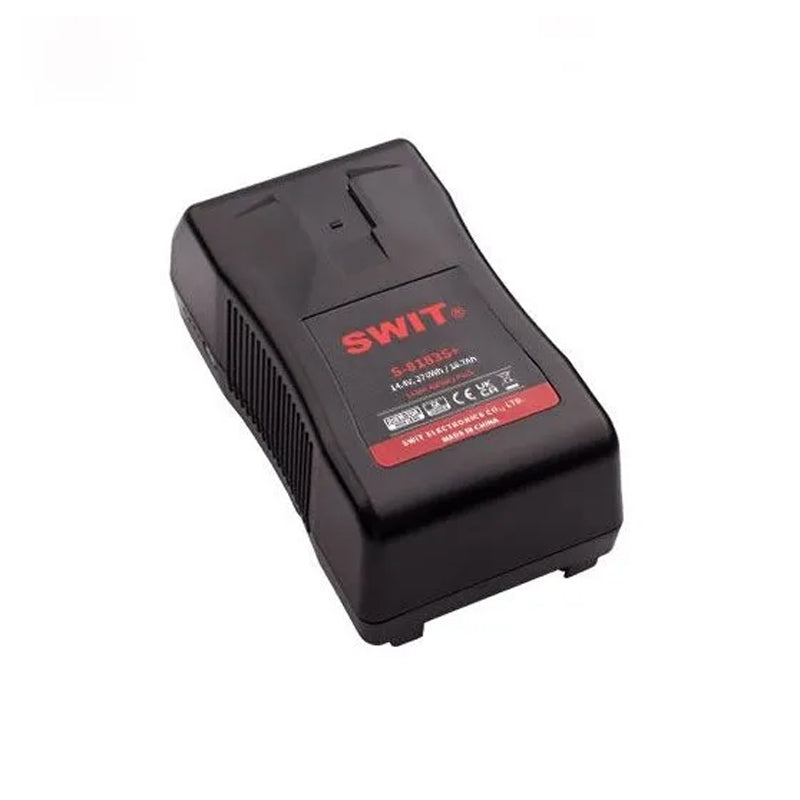 SWIT S 8183S+ 270Wh V-Mount Battery Pack for Cameras - High Capacity Rechargeable Lithium Battery for DSLR, Mirrorless & Cinema Cameras - Perfect for Film Production, Live Streaming & Outdoor Shooting