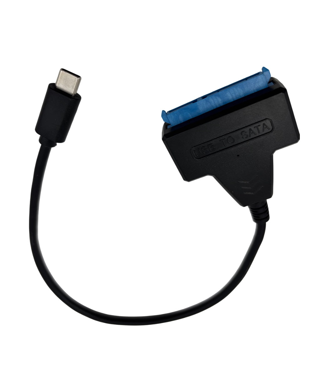 USB C to SATA Adapter Cable 10Gbps USB 3.1 Gen 2 for External Hard Drive SSD HDD - Fast Data Transfer for MacBook Pro, Windows Laptop, Desktop PC
