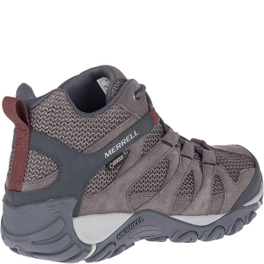 Merrell Men's Alverstone Mid Waterproof Hiking Boots - Lightweight & Durable for Outdoor Adventures, Trail Walking & Camping