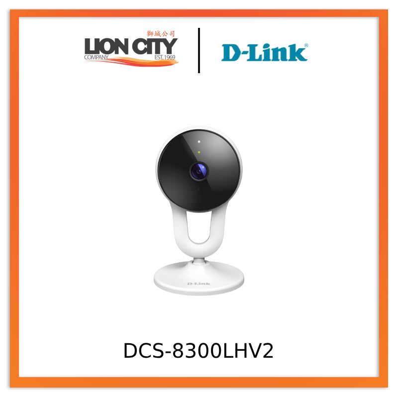 D-Link DCS-8300LHv2 Full HD 1080p WiFi Security Camera - Indoor Wireless IP Camera with Night Vision & Motion Detection for Home & Office Surveillance (Pre-Order)