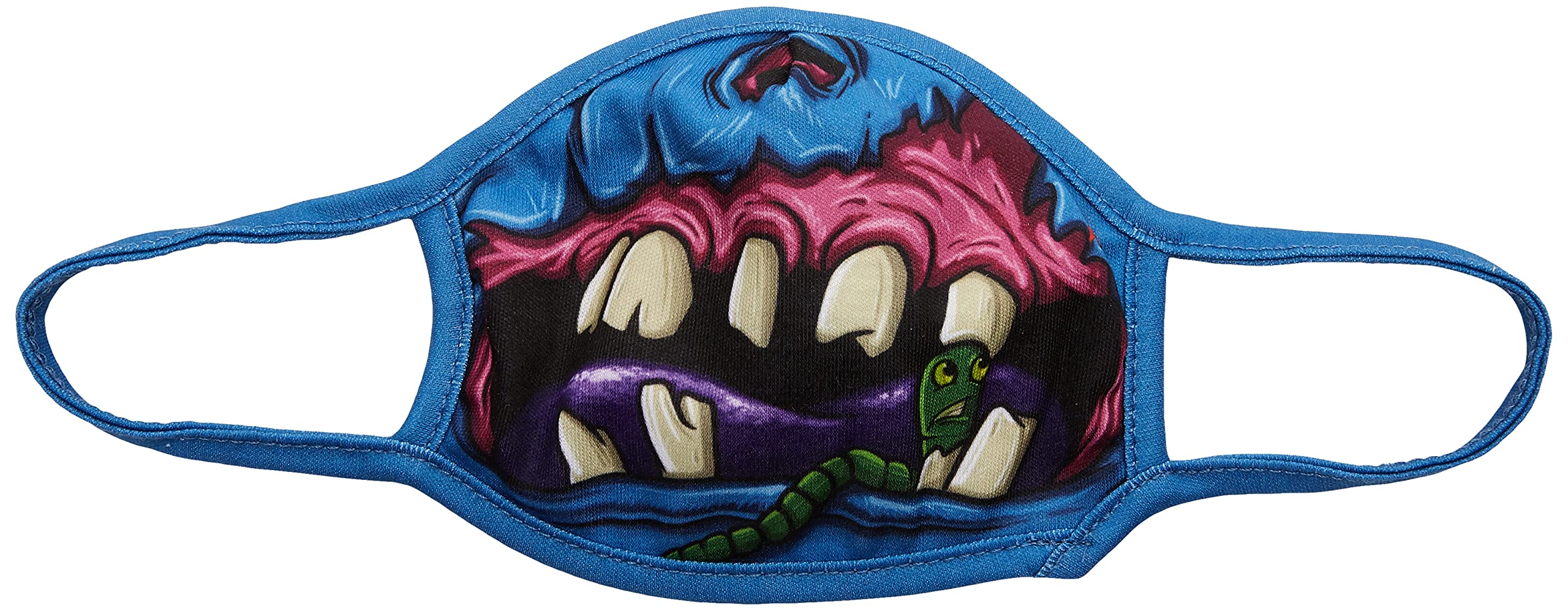 Wild Republic Wild Smiles Reusable Washable Half Face Mask - Comfortable & Breathable for Outdoor Activities, Travel & Daily Protection