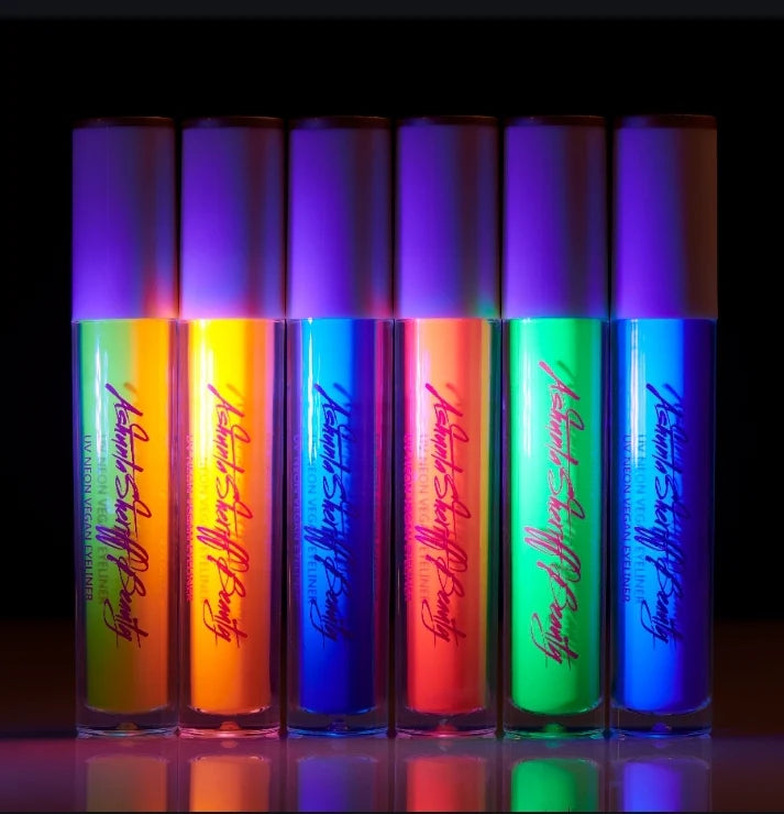 Ashunta Sheriff Beauty Vegan UV Liquid Eyeliner - Waterproof, Smudge-Proof & Long Lasting - Perfect for Parties, Weddings & Everyday Makeup Looks