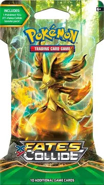 Pokemon XY Fates Collide Sleeved Booster Pack - 36 Cards for Collectors & TCG Players | Perfect for Battles, Trading & Display