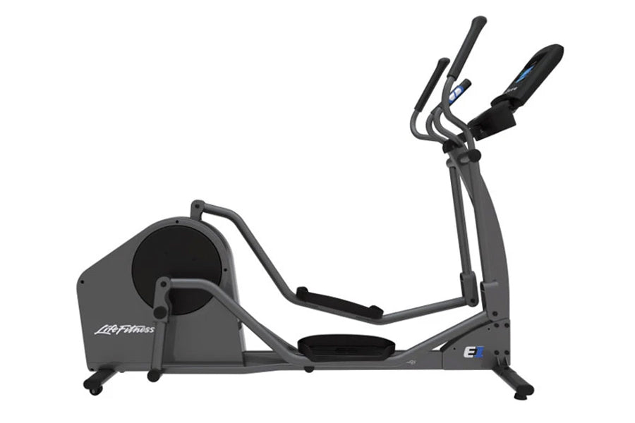 Life Fitness E1 Elliptical Cross Trainer - Low Impact Cardio Machine for Home Gym, Full Body Workout Equipment | Perfect for Weight Loss, Fitness Training & Home Exercise
