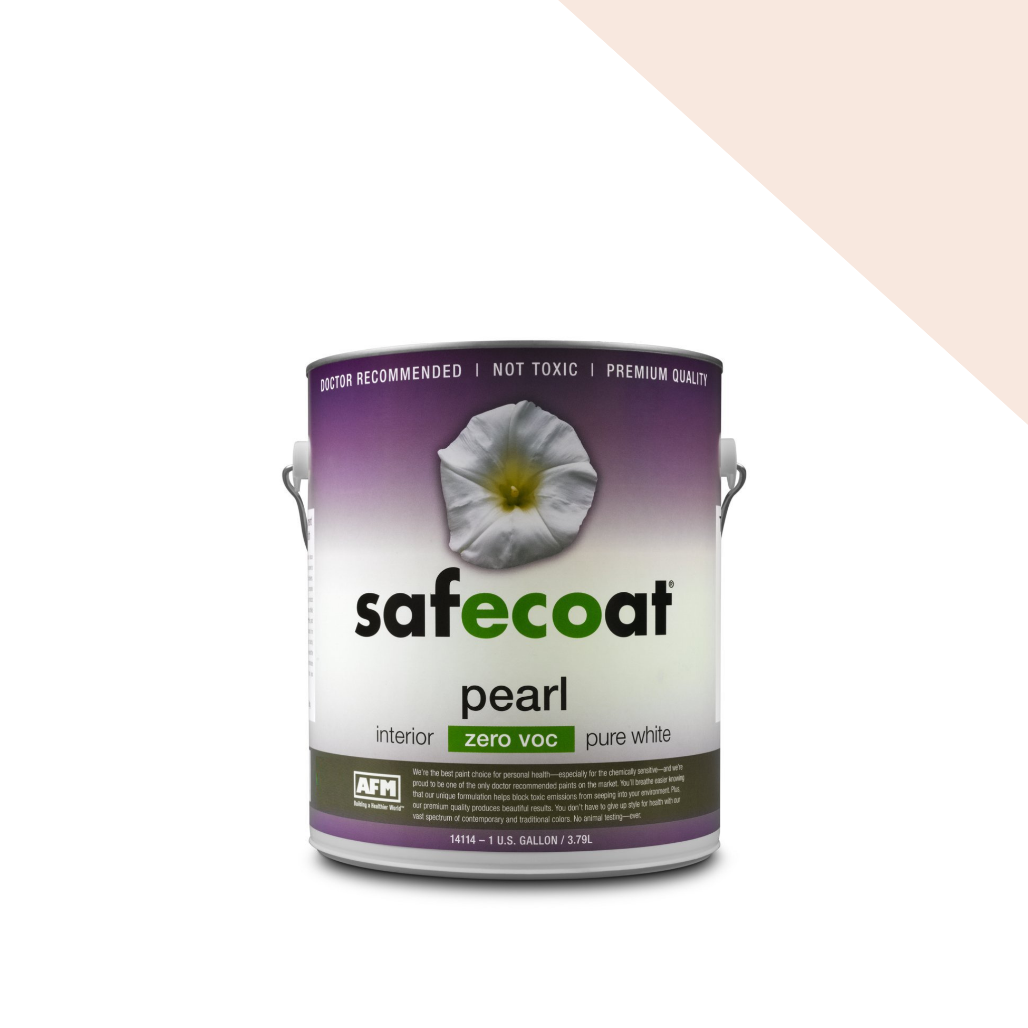 AFM Safecoat Pearl Interior Paint - Premium Fashion Colors for Walls & Ceilings | Eco-Friendly, Low VOC, Durable Finish for Living Rooms, Bedrooms & Offices