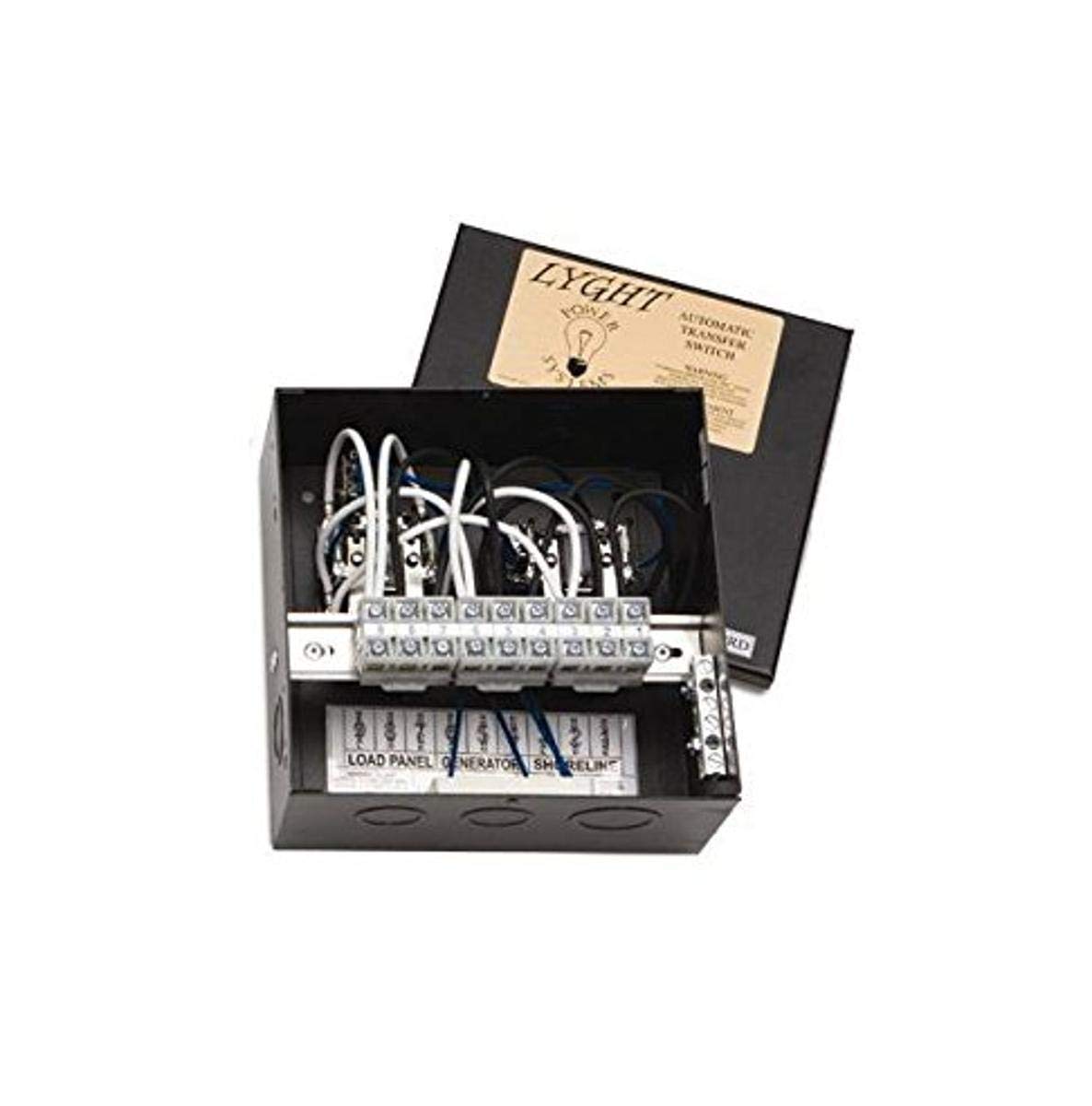 Elkhart LPT50BRD 50 Amp Automatic Transfer Switch - Reliable Power Backup for Home & Business, Emergency Generator Switch, Seamless Power Transition During Outages