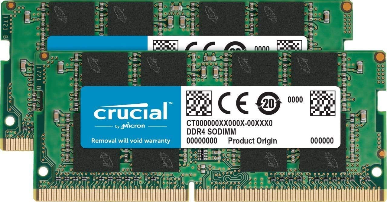 32GB (2x16GB) DDR4 2666MHz RAM Upgrade Kit - Compatible with Acer Predator Helios 300 PH317 Laptops (PH317-53 Models) - High Performance Memory for Gaming, Video Editing & Multitasking