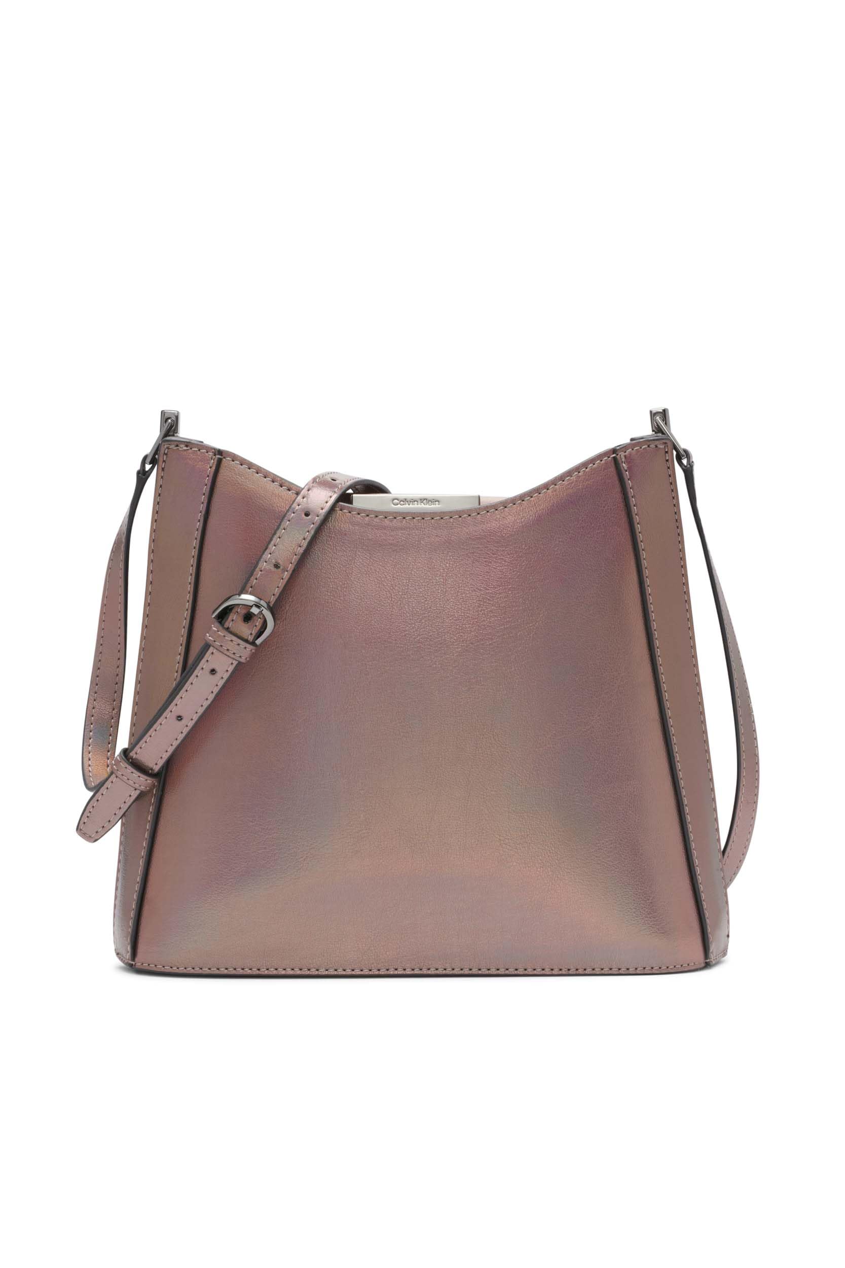Calvin Klein Wren North/South Crossbody Bag for Women - Stylish Shoulder Purse with Adjustable Strap, Perfect for Work, Travel & Everyday Use