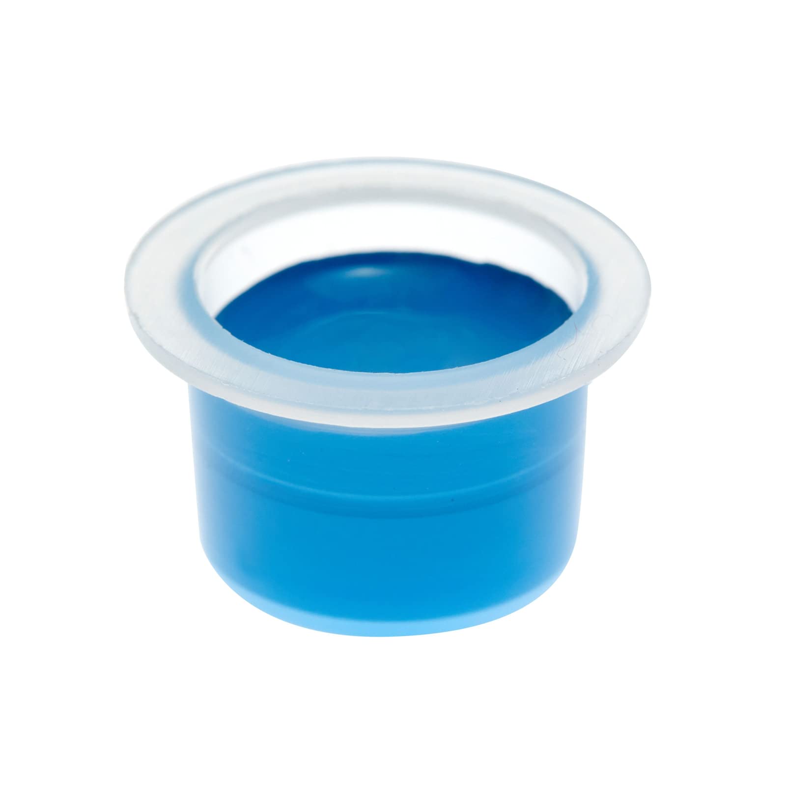 Stockroom Plus 1000 Pack Medium Disposable Tattoo Ink Caps (17mm) - Pigment Cups for Microblading, Permanent Makeup & Tattoo Artists - Ideal for Tattoo Studios, Salons & Home Use