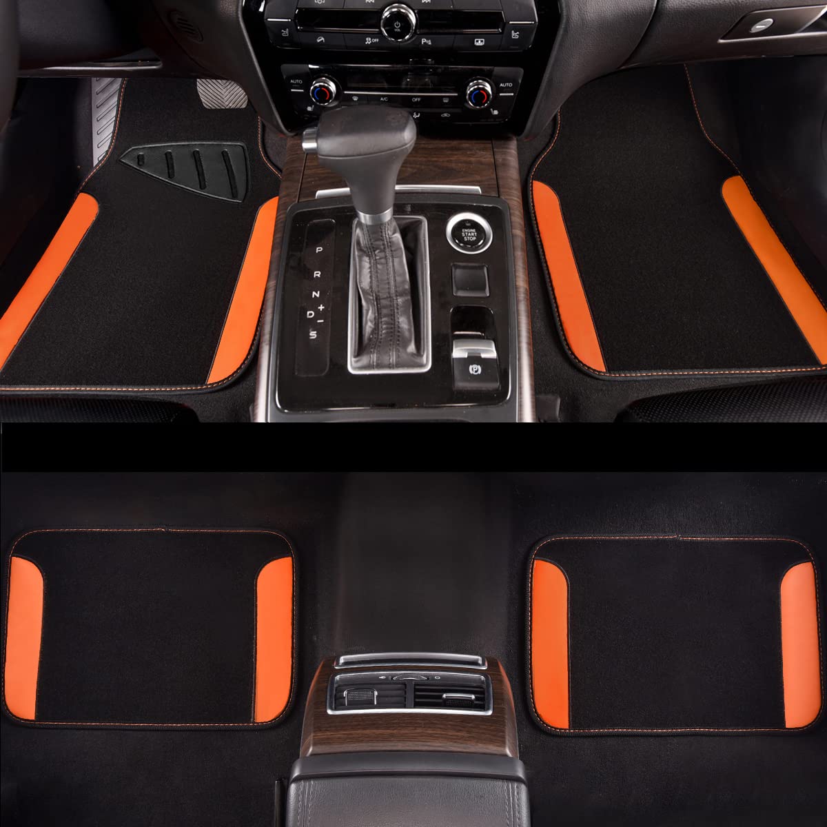 Waterproof Car Floor Mats - Universal Fit, Anti-Slip for SUV, Sedan, Truck - Perfect for Daily Commute & Road Trips