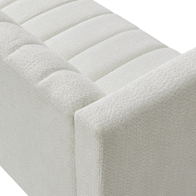 Botham Modern Cozy Sofa with Hidden Low Legs - Comfortable Living Room Furniture for Small Spaces, Apartments & Home Decor