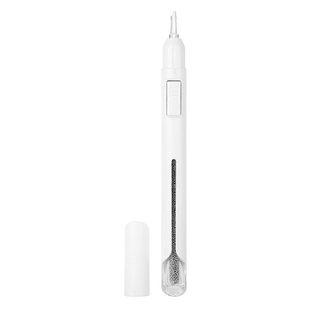 0.8mm Nail Dotting Pen & Rhinestone Picker - Professional Nail Art Tool for Manicure, Bead Placement and Wax Application | Perfect for DIY Nail Decoration Kits, Salon Use and Home Nail Art (Black)