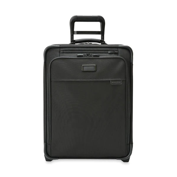 Briggs & Riley Baseline Global 2 Wheel Carry On Luggage - Lightweight Durable Suitcase for Business Travel & Weekend Getaways
