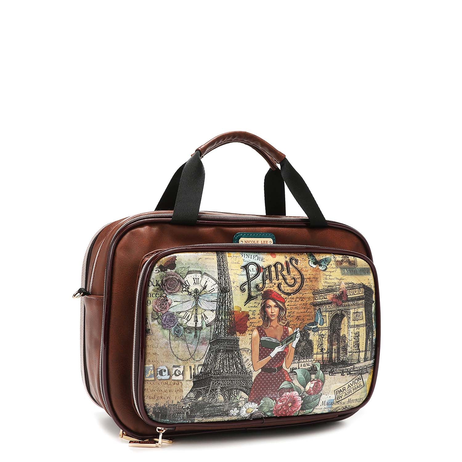 HANA Cosmetic Bag for Women - Waterproof Makeup Pouch Travel Organizer - Perfect for Travel, Gym, and Everyday Use