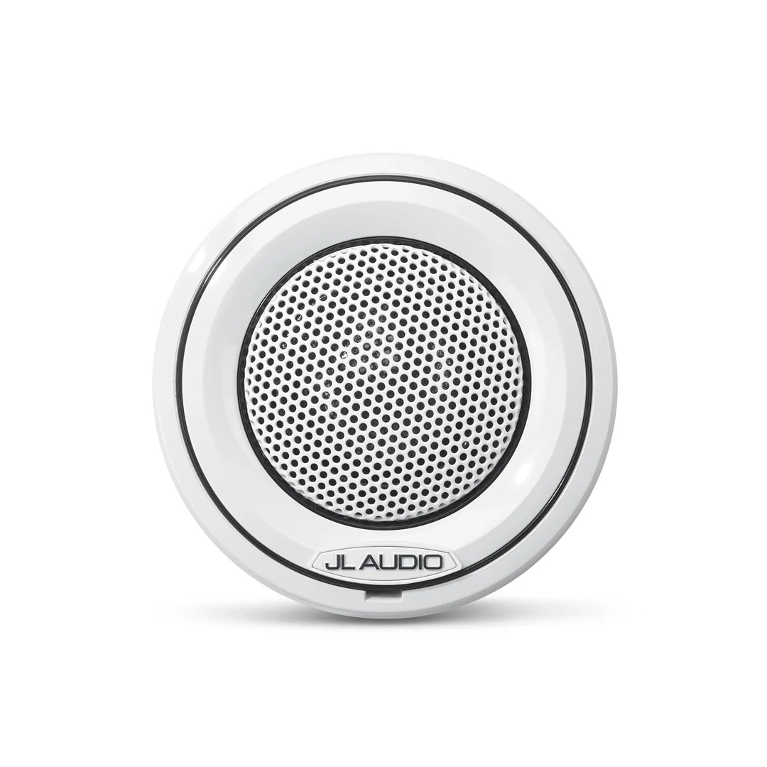 JL Audio M6 100CT C/S 3Gw Marine Speaker with M6 1 Tweeter in Gloss White - Premium Waterproof Boat Audio System for Marine & Outdoor Use