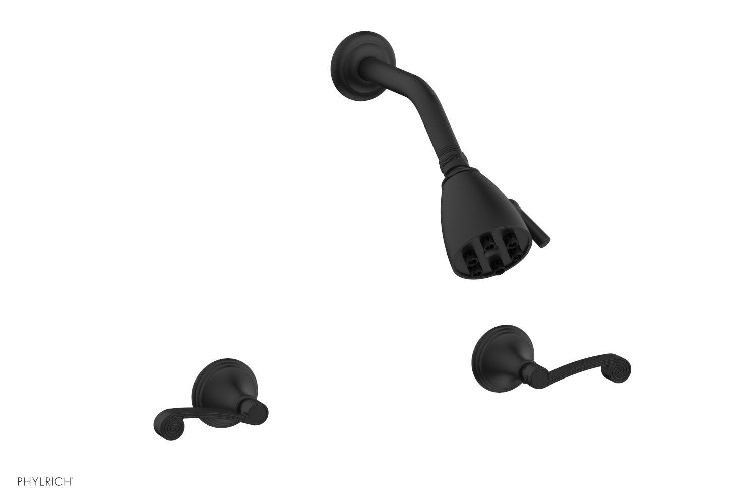 3RING Two Handle Shower Faucet Set D3206 - Brushed Nickel Bathroom Shower System for Modern Home Renovation | Perfect for Master Bath, Guest Bath & Spa-Like Shower Experience