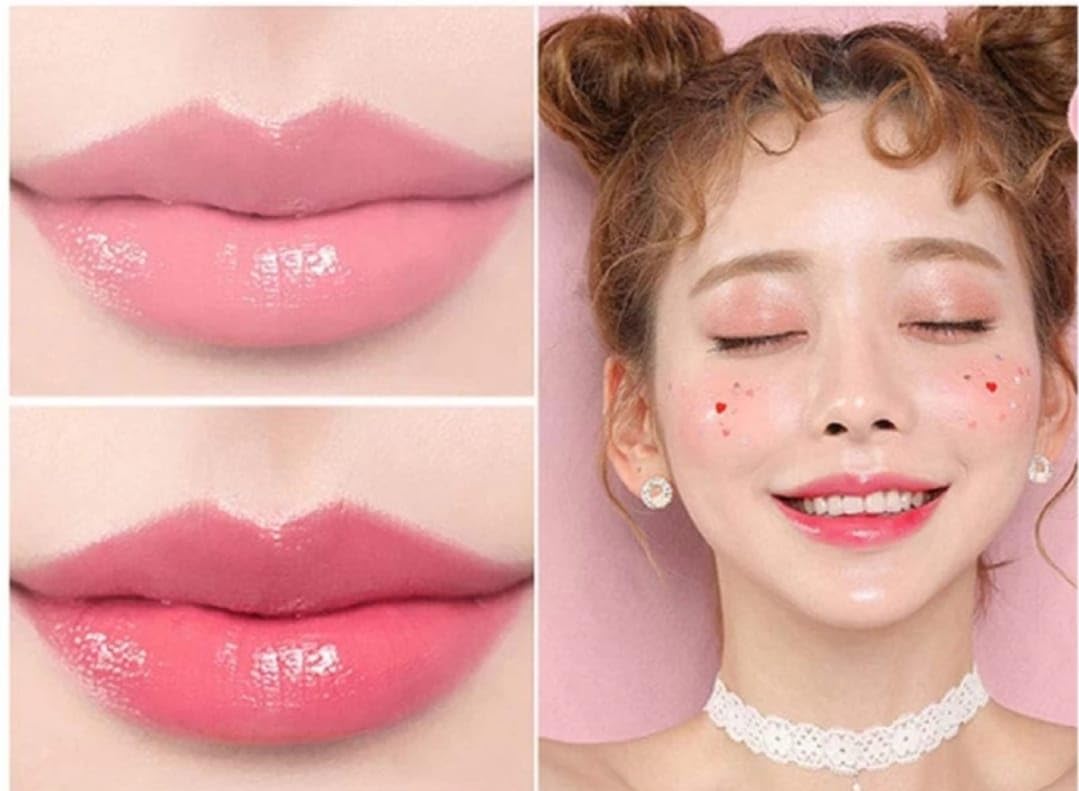 Ashyra Glossy Lip Oil with Shimmery Tint - Hydrating & Non-Sticky Lip Gloss, Red (Pack of 1) | Perfect for Daily Wear, Date Night & Special Occasions