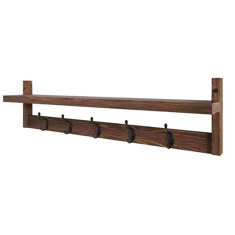 Sturdy Wall-Mounted Coat Hooks for Entryway - Space Saving Hat & Jacket Organizer - Rustproof Decorative Wall Hooks for Home, Office, Dorm - Perfect for Hallway, Mudroom & Closet Organization