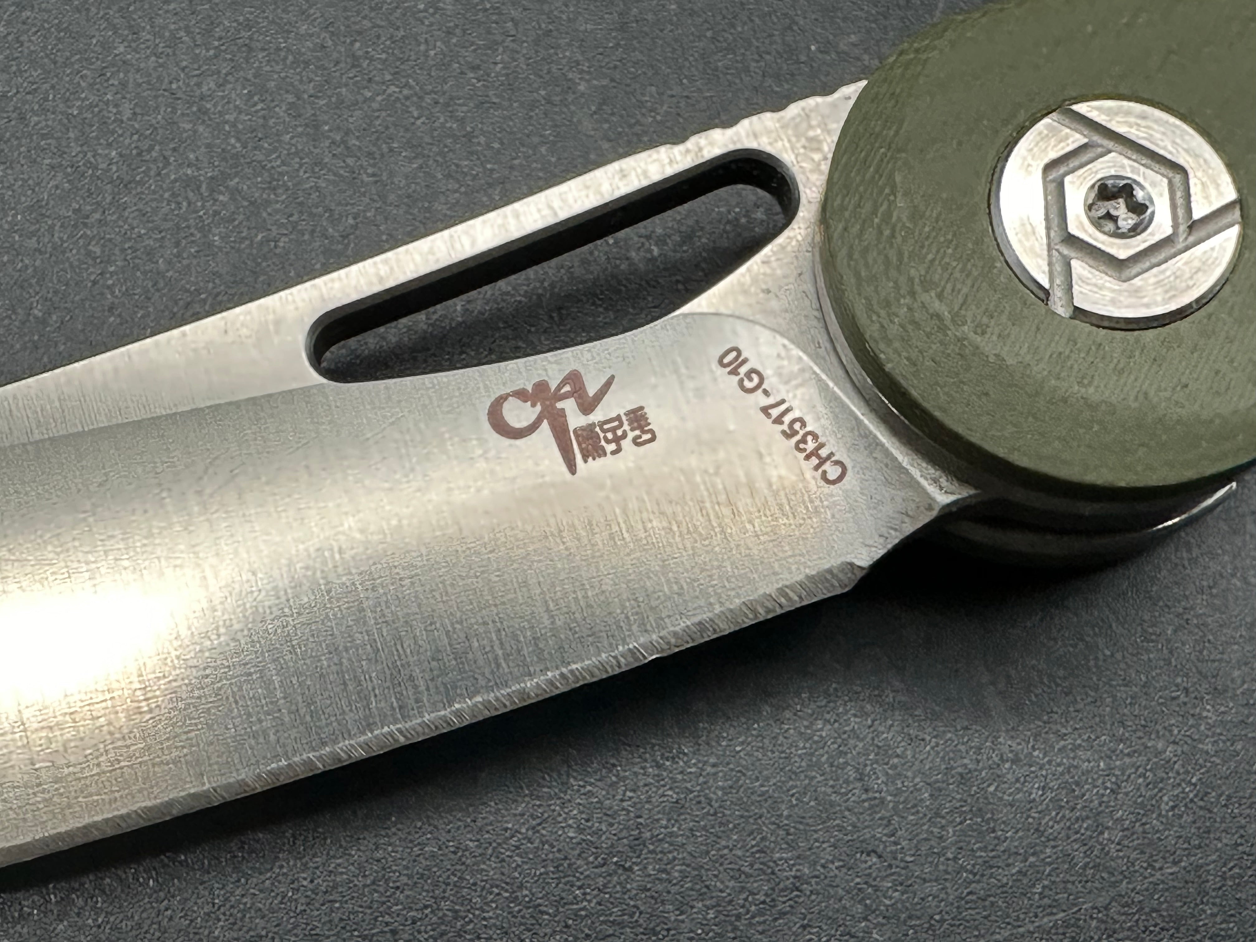 CH3517 Folding Pocket Knife - D2 Steel Blade (3.78